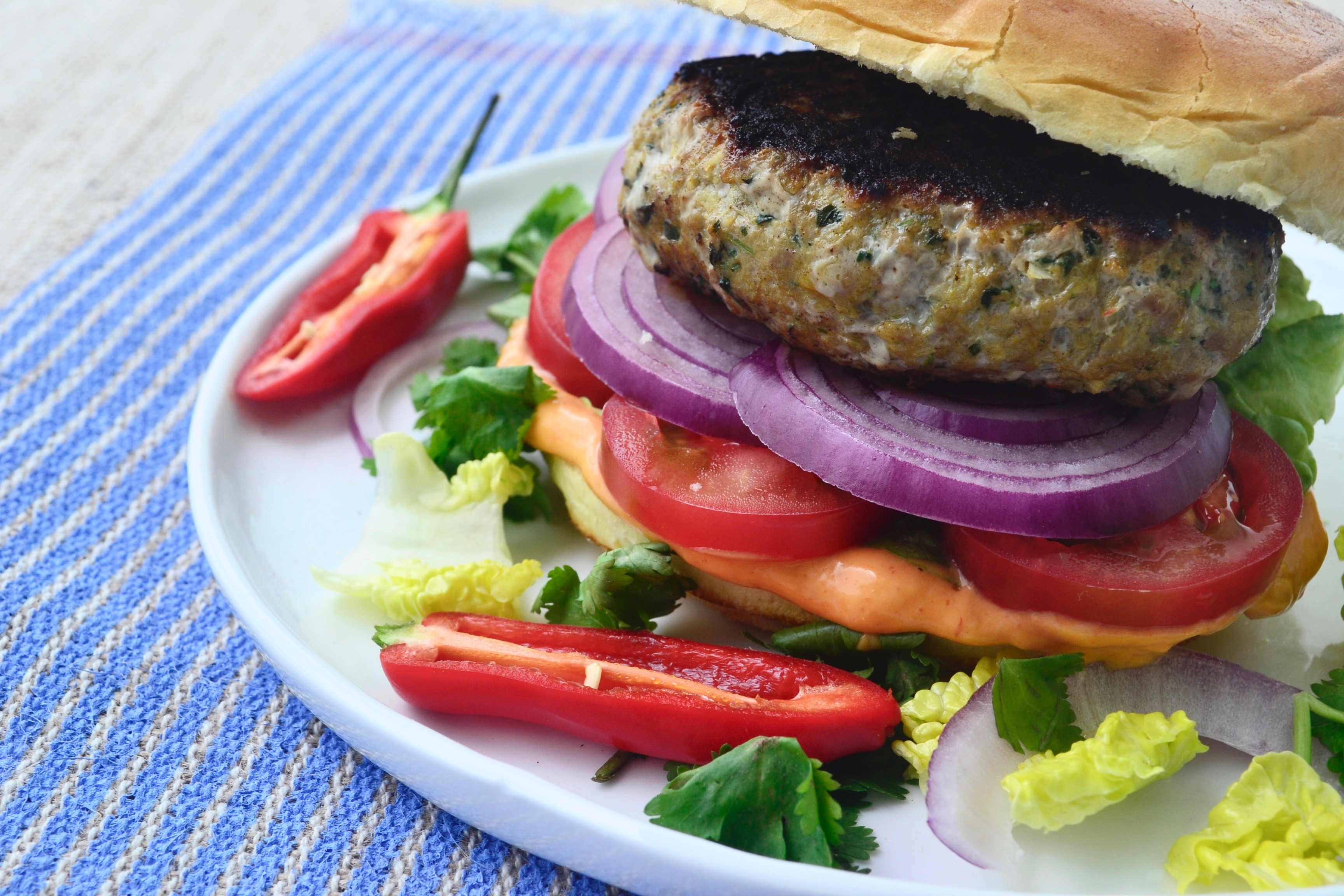 Lean, Spicy Turkey Burgers | GastroGays