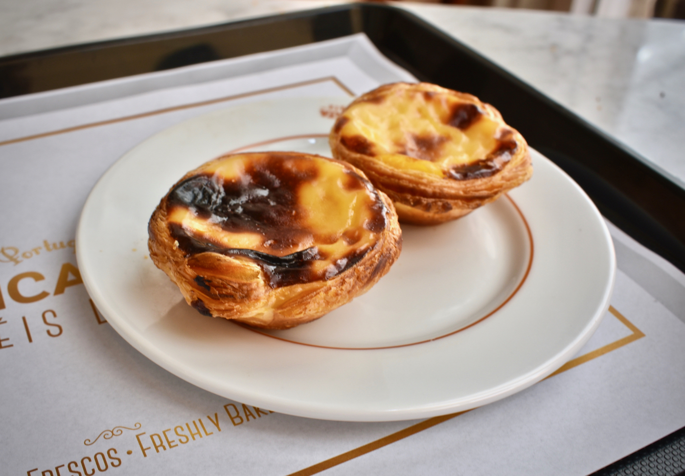 💕 PASTEIS DE NATA (FLANS PORTUGAIS) à LISBONNE ! 💕 