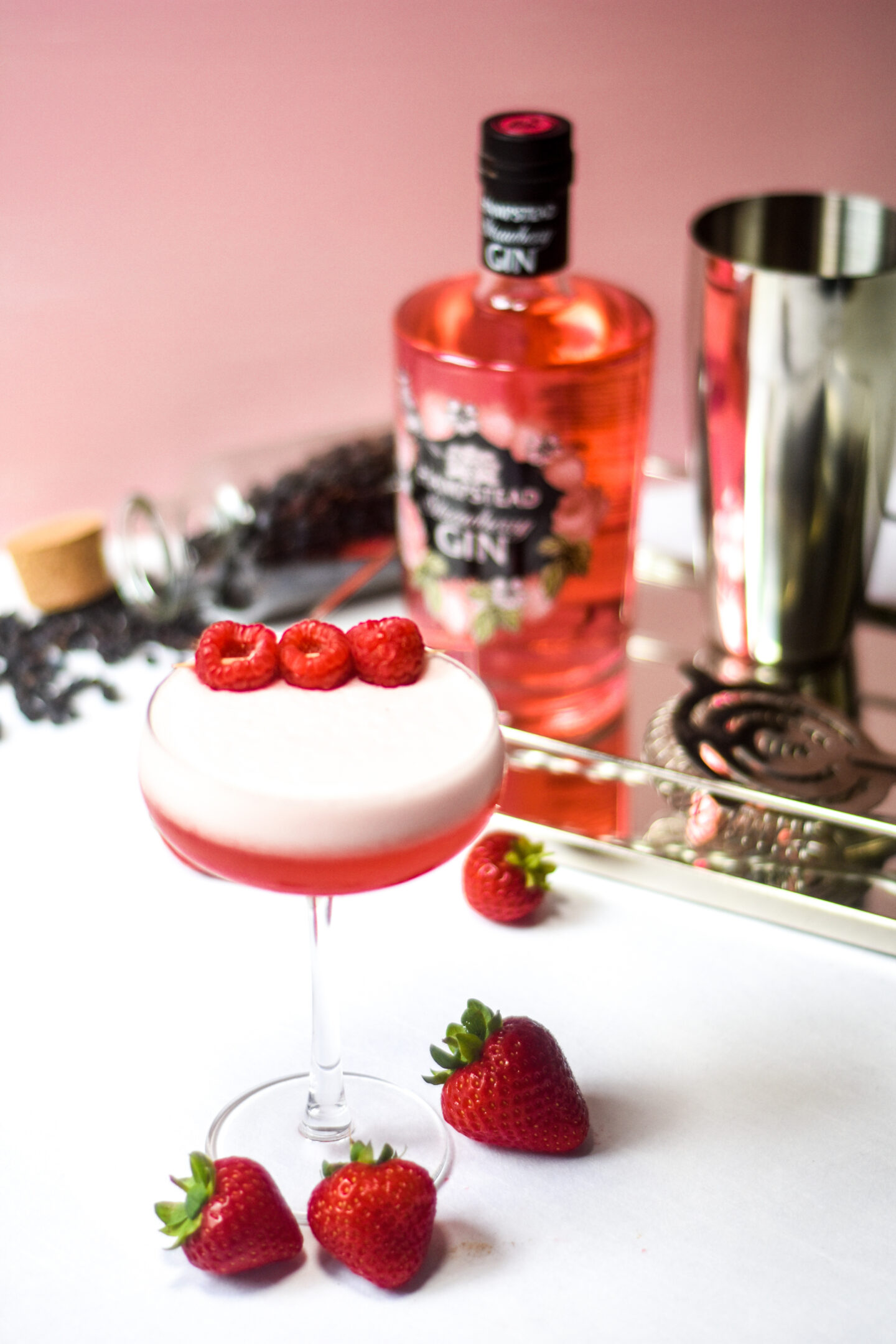 Berry Club Cocktail –– A | Clover Club Twist GastroGays